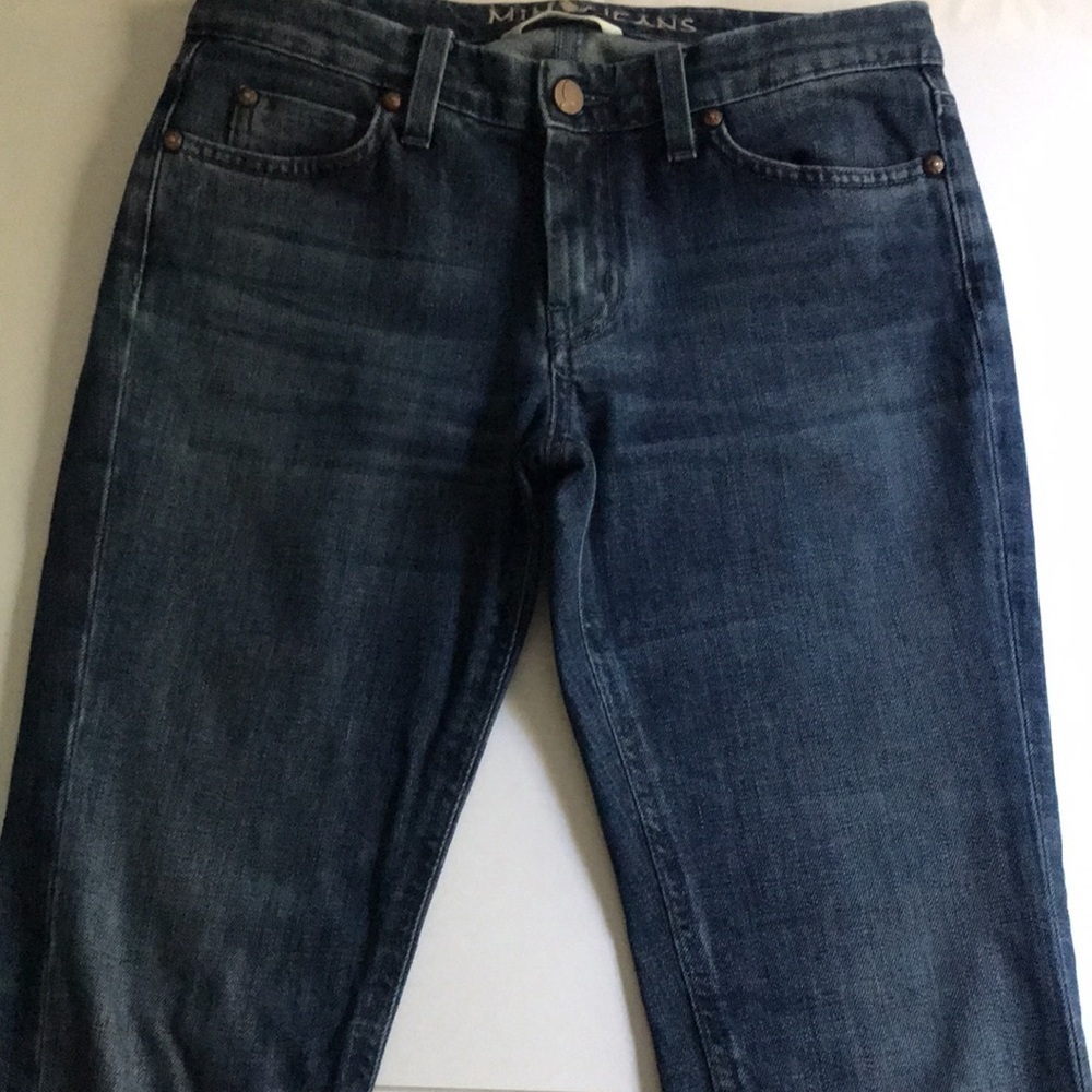 MiH Breathless Low Rise Skinny Jeans Ricky Dark Wash 26 Italy - Picture 13 of 16